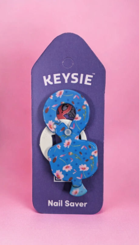 Blue Daisy Keysie Nail Saving Tool